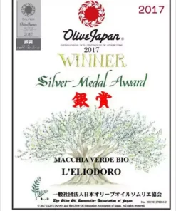 testwinnaar olijfolie in Japan zilver