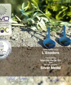 Vincitore del test dell'olio d'oliva a EVO Silver