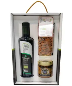 confezione regalo di olio d'oliva premium
