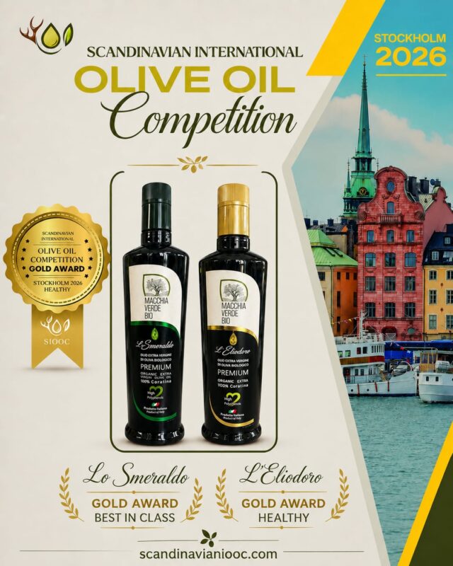 scandinavian olive oil competition gold